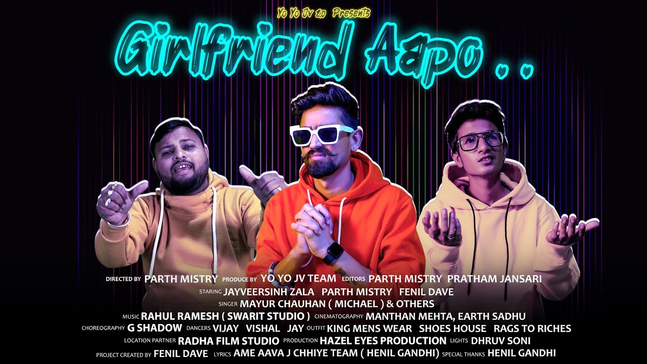 Girlfriend Aapo || Official Teaser || Gujarati Music Video || Yo Yo Jv 2.0