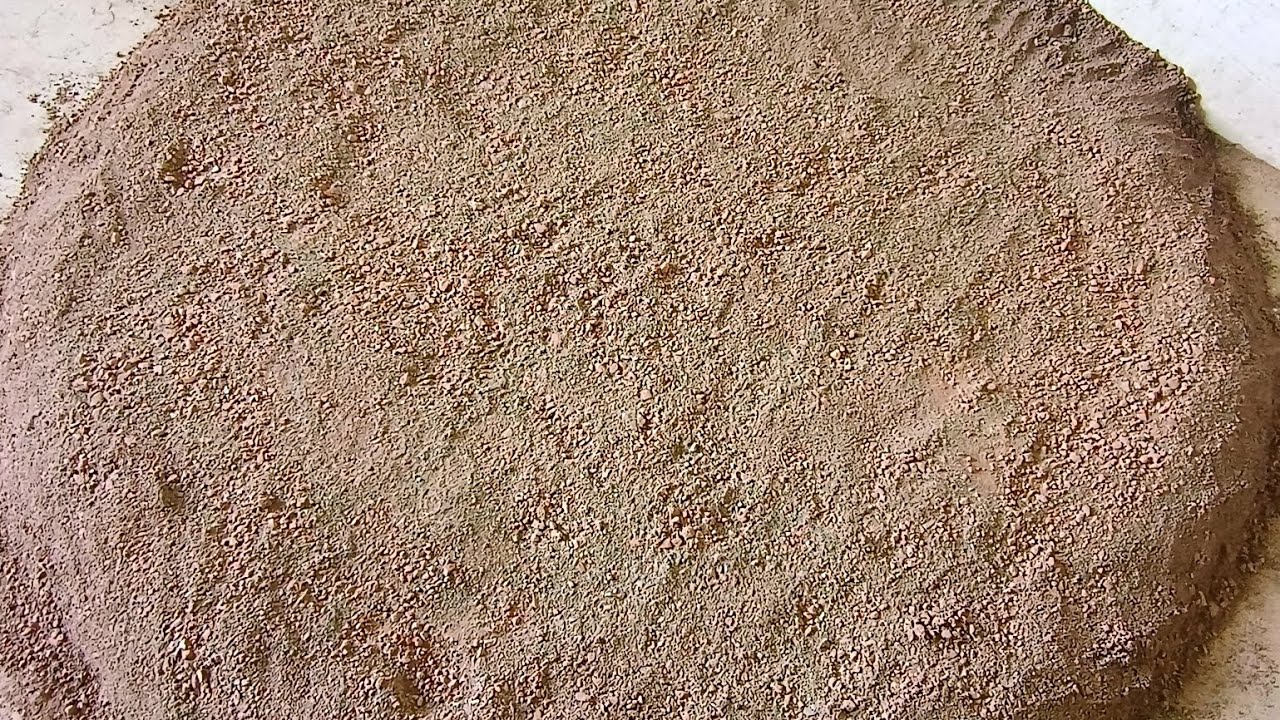 New ✅ Scrapping Big Chunks Crunchy Munchy Soft Gritty Red Dirt Dry Floor Crumbling 😌 Satisfying