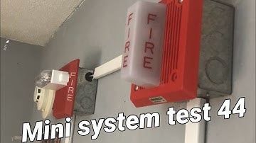 Mini System test 44 - Wheelock - [E-FSC]