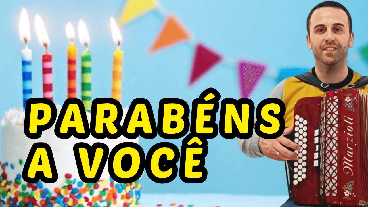 🎂 Parabéns a Você na Concertina [Um clássico da música Tocado na ...