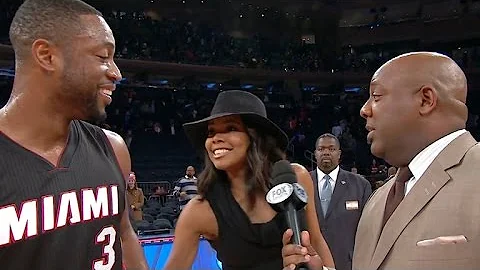 Gabrielle Union Calls Dwyane Wade an 'Old Geezer' In Epic Videobomb