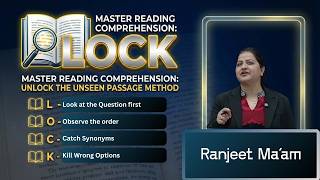 STOP Reading the Passage First! 🛑 Use This Secret Trick Instead | Ranjeet Ma'am