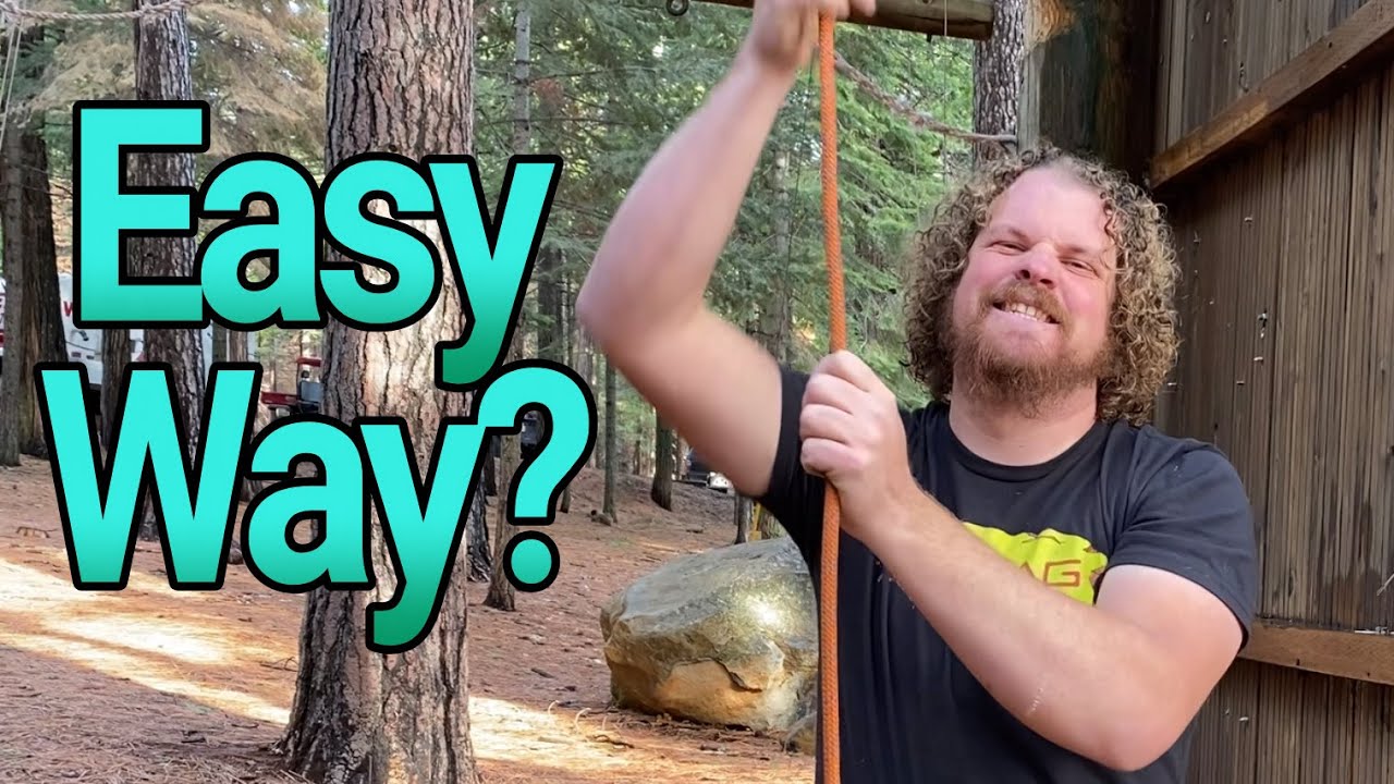 Climbing rocks TOOO hard? try this - YouTube
