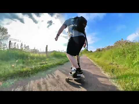 Shredding countryside cycle path | Summerboard SBX