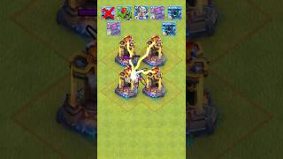 Pakka Family Versus Inferno Tower let's see who will win! #shorts #clashofclans