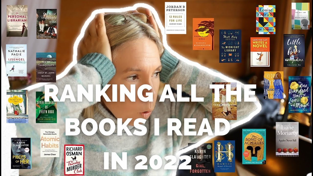 Ranking every book I read in 2022 (on Goodreads) - YouTube