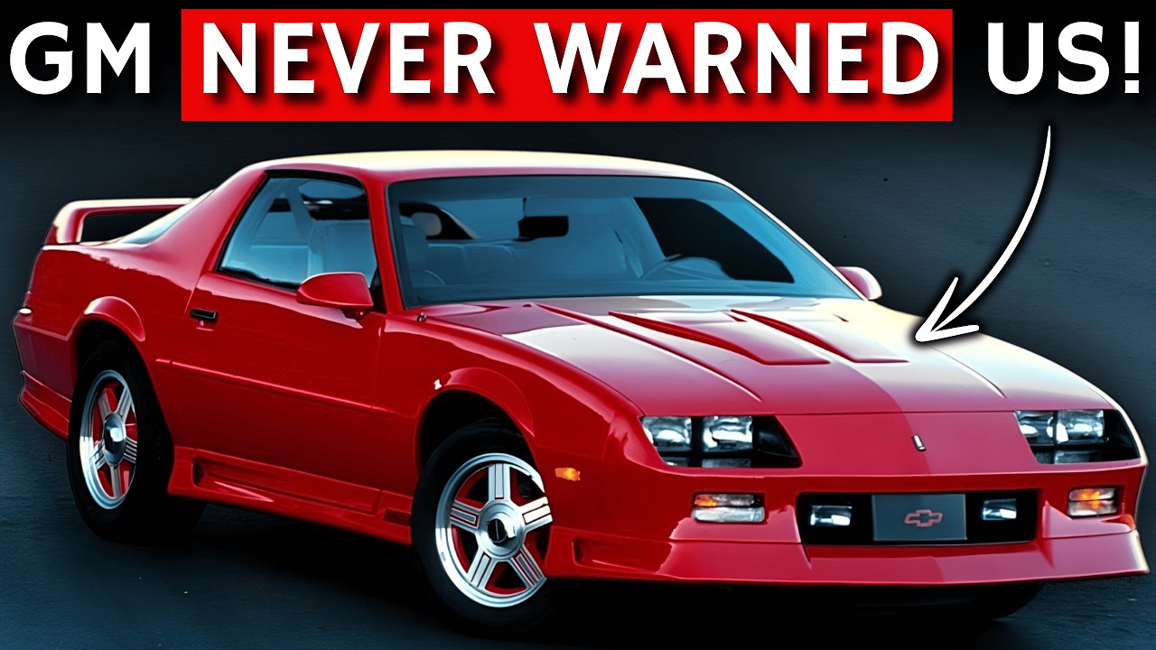 20 Crazy Facts You Didn’t Know about The 1990 Chevrolet Camaro !