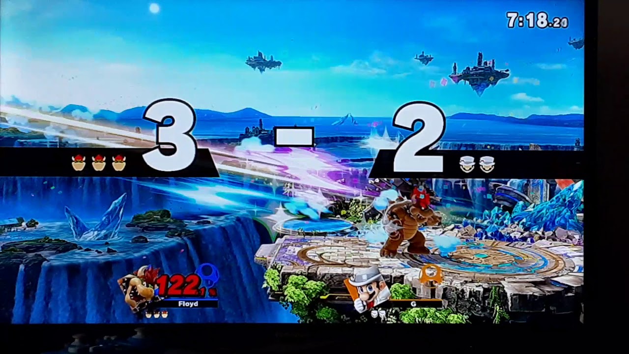 (SSBU) Smash karma at a local lmao