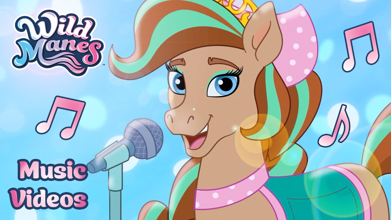 WILD Song and More! 🎤🎵 Wild Manes 🐴 Fun Songs for Kids!