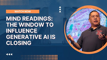 Mind Readings: The Window to Influence Generative AI is Closing