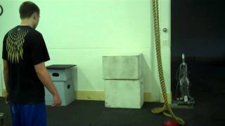 Jake Wright Age 15 44 Box Jump