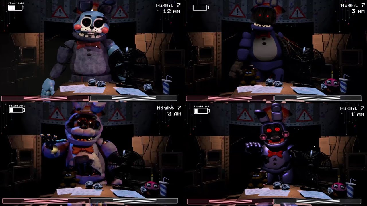 Monster Withered Bonnie in FNaF AR (Mod/Edit) by RealZBonnieXD on