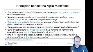 Introduction to Agile Software Development with Extreme Programming (CSCI 3060U Lecture 3)
