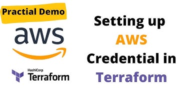 Terraform - Setting up AWS Credentials