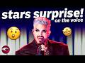 SURPRISE CELEBRITY Coaches Performances That SLAYED On The Voice