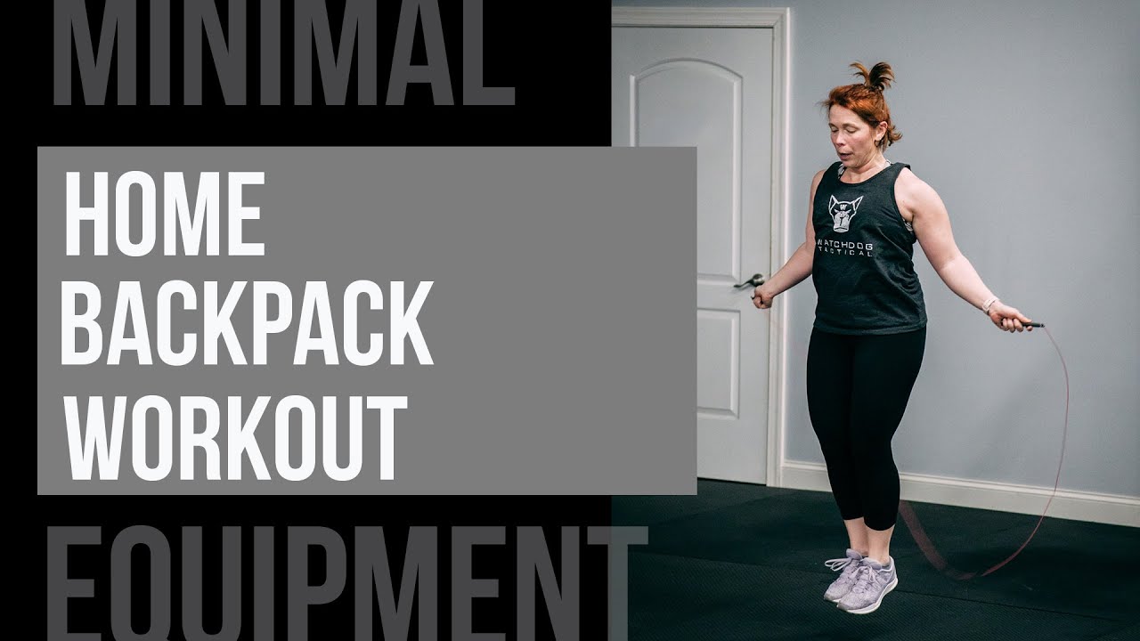 AMRAP 15 Backpack Workout | 4-14-20