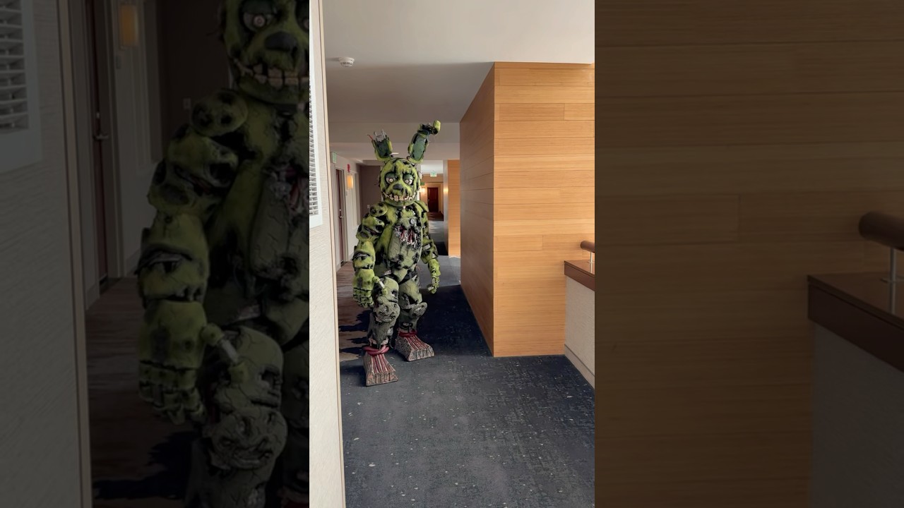 SpringTrap Cosplay #fnaf #springtrap #fivenightsatfreddys #fnaf3 #fnafcosplay #cosplay