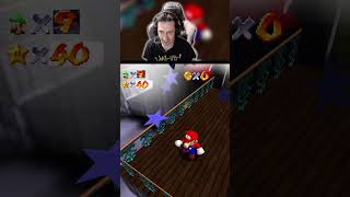 Star #41 | Can I 100% Super Mario 64 One Short At A Time? #fyp #sm64 #mario #supermario
