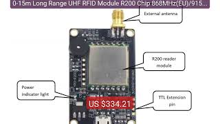 0-15m Long Range UHF RFID Module R200 Chip 868MHz(EU)/915MHz Fit E... — Best Deal 2026 | Shop Now!