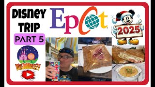 Disney Trip Part 5 | Crepes in EPCOT & A Relaxing Cruise Around World Showcase