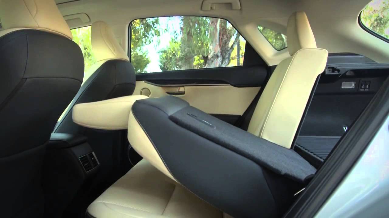 2015 Lexus NX Power Folding Rear Seats YouTube