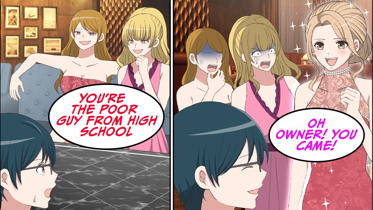 At a hostess club I ran into girls from high school [Manga Dub]