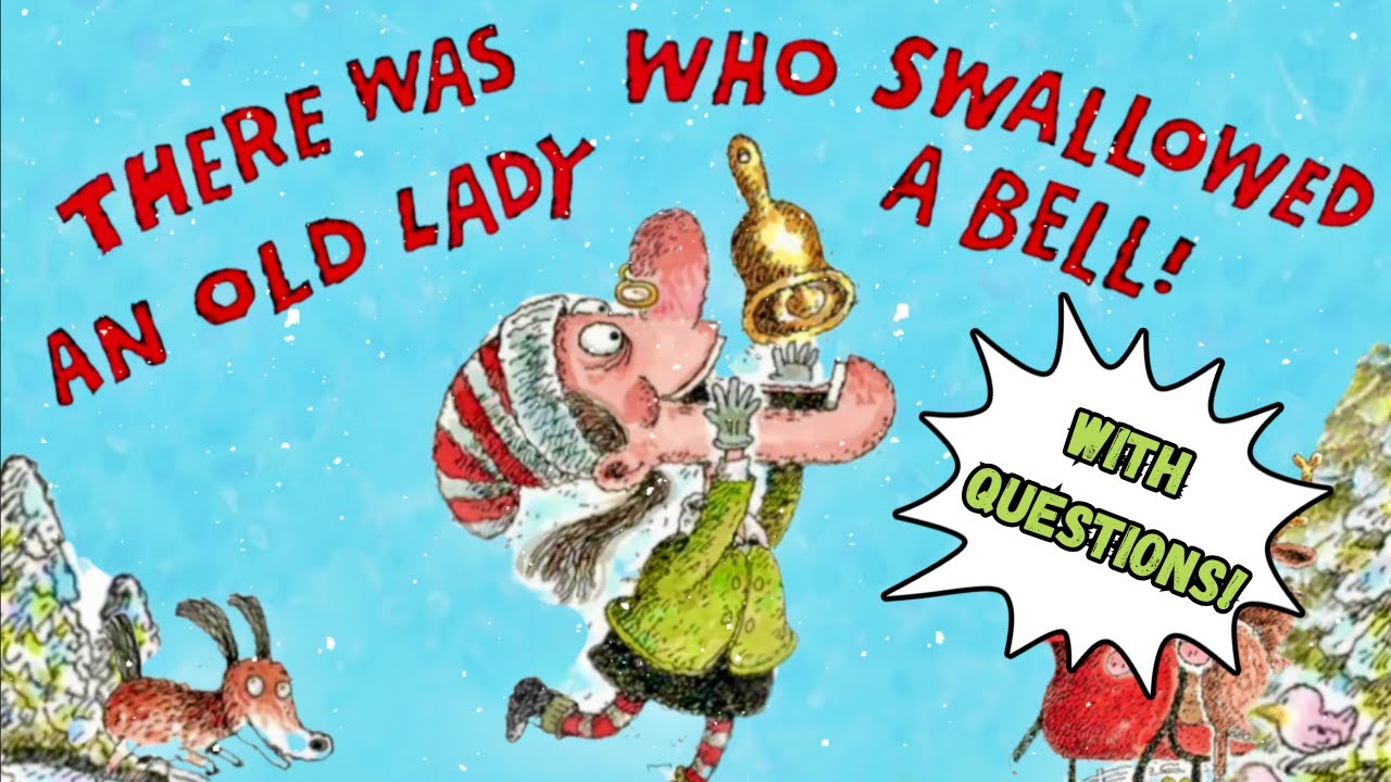 ЖИЛА-БЫЛА СТАРУШКА, КОТОРАЯ ПРОГЛОТИЛА КОЛОКОЛЬЧИК! 🎄🛷 | Забавное рождественское чтение вслух для...