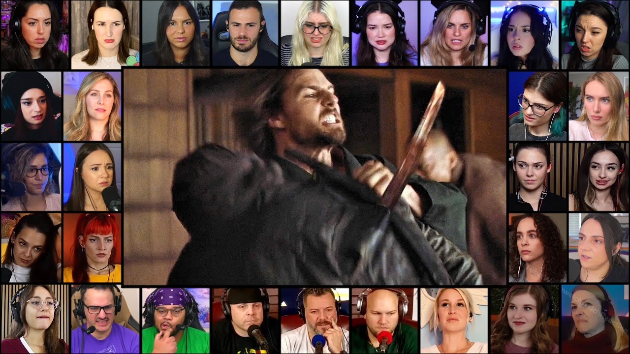 NINJAS VS SAMURAI SCENE｜THE LAST SAMURAI (2003) * REACTION MASHUP