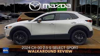 2024 Mazda CX-30 | BEST Subcompact SUV to Buy? | CX-30 2.5 S Select Sport Exterior & Interior Review screenshot 5