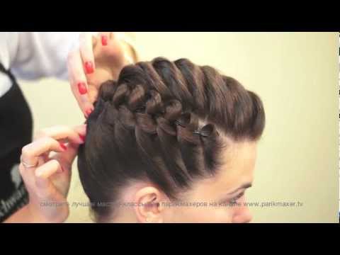 Прическа в форме розы Hair made rose парикмахер тв parikmaxer tv Прическа в форме розы Hair made rose парикмахер тв parikmaxer tv