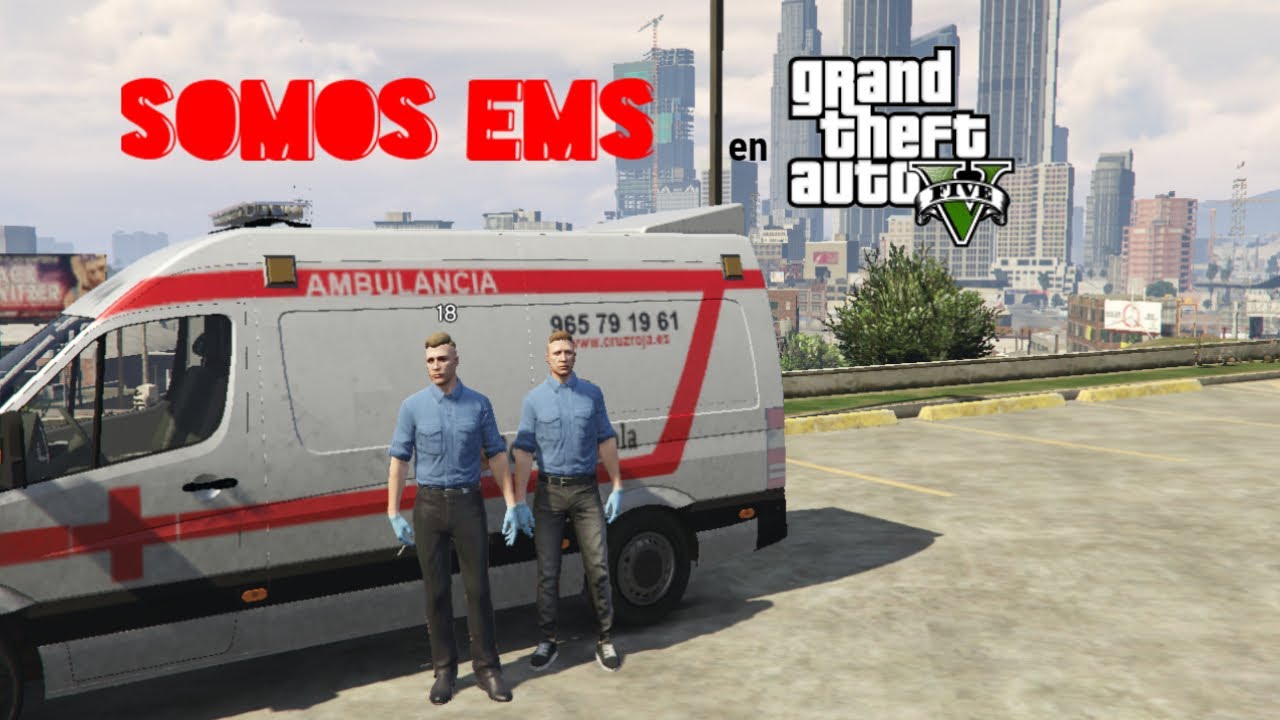 NUESTRO PRIMER DÍA de EMS en GTA ROLEPLAY - YouTube