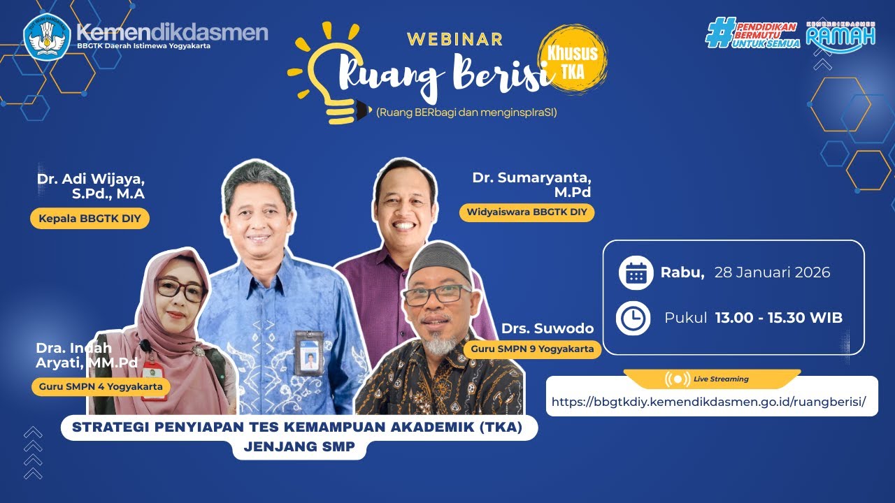 (2026) Strategi Penyiapan Tes Kemampuan Akademik (TKA) Jenjang SMP