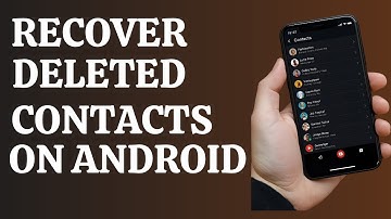 Recover Deleted Phone Numbers From Android Phone