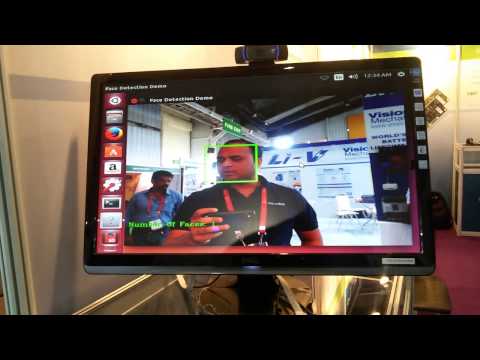 Face Detection Demo running on Toradex Apalis TK1
