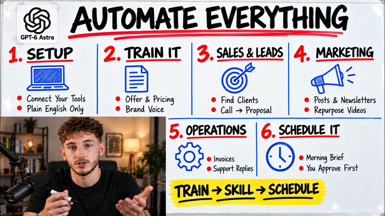 How to Run Your ENTIRE Business With GPT-6 Astra (No Coding Required)