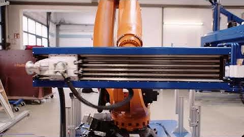 Robot with E Liner Ped Head Launcher