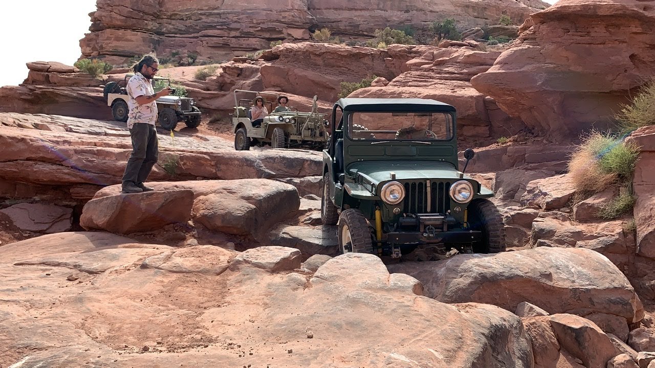 6 Flatfender Jeeps from the 1940s take on Cliffhanger