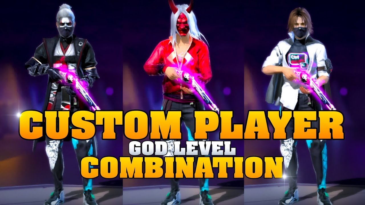 #20 GOD LEVEL DRESS COMBINATION FOR CUSTOM PLAYERS | FREESTYLE DRESS COMBINATION FOR CUSTOM PLAYERS💀