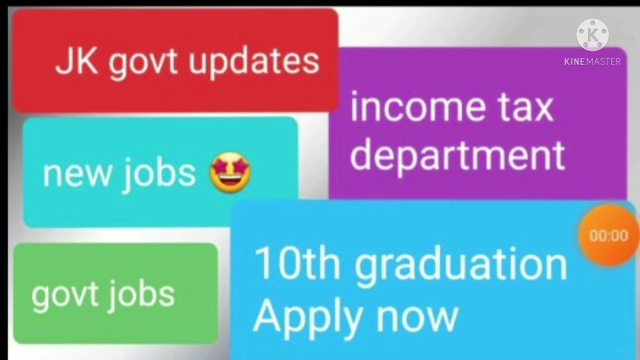 Govt of india , Income tax recruitment 2021