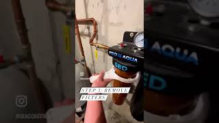 Replacing Your Whole House AquaPRO+ Water Filters