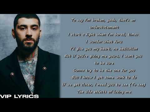 ZAYN - Side Effects (Lyrics)