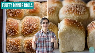 Here's How I Make The Absolute FLUFFIEST DINNER ROLLS! Vegan Sides