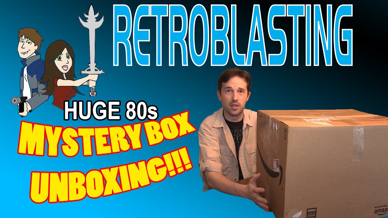 HUGE 80s Mystery Box Unboxing! RetroBlasting