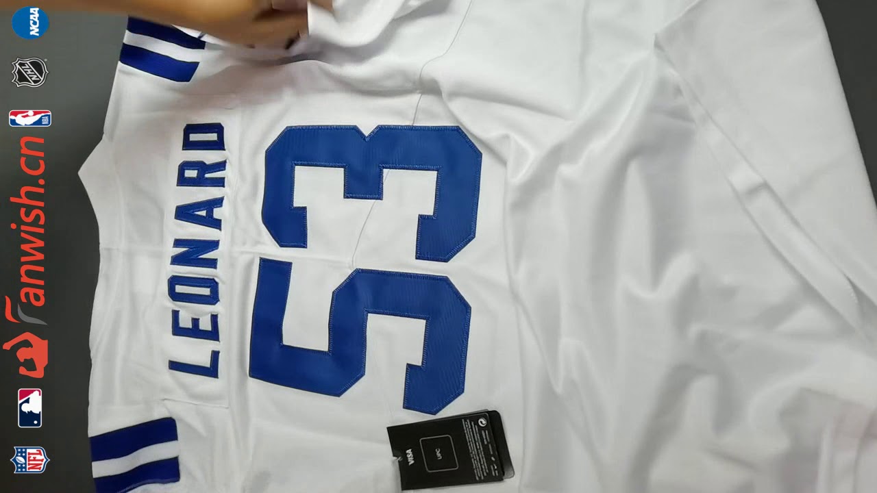 Colts white jersey from fanwish cn YouTube