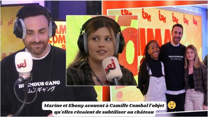 Star Academy:Marine et Ebony révèlent à Camille Combal l'objet qu'elles rêvaient de voler au château - YouTube