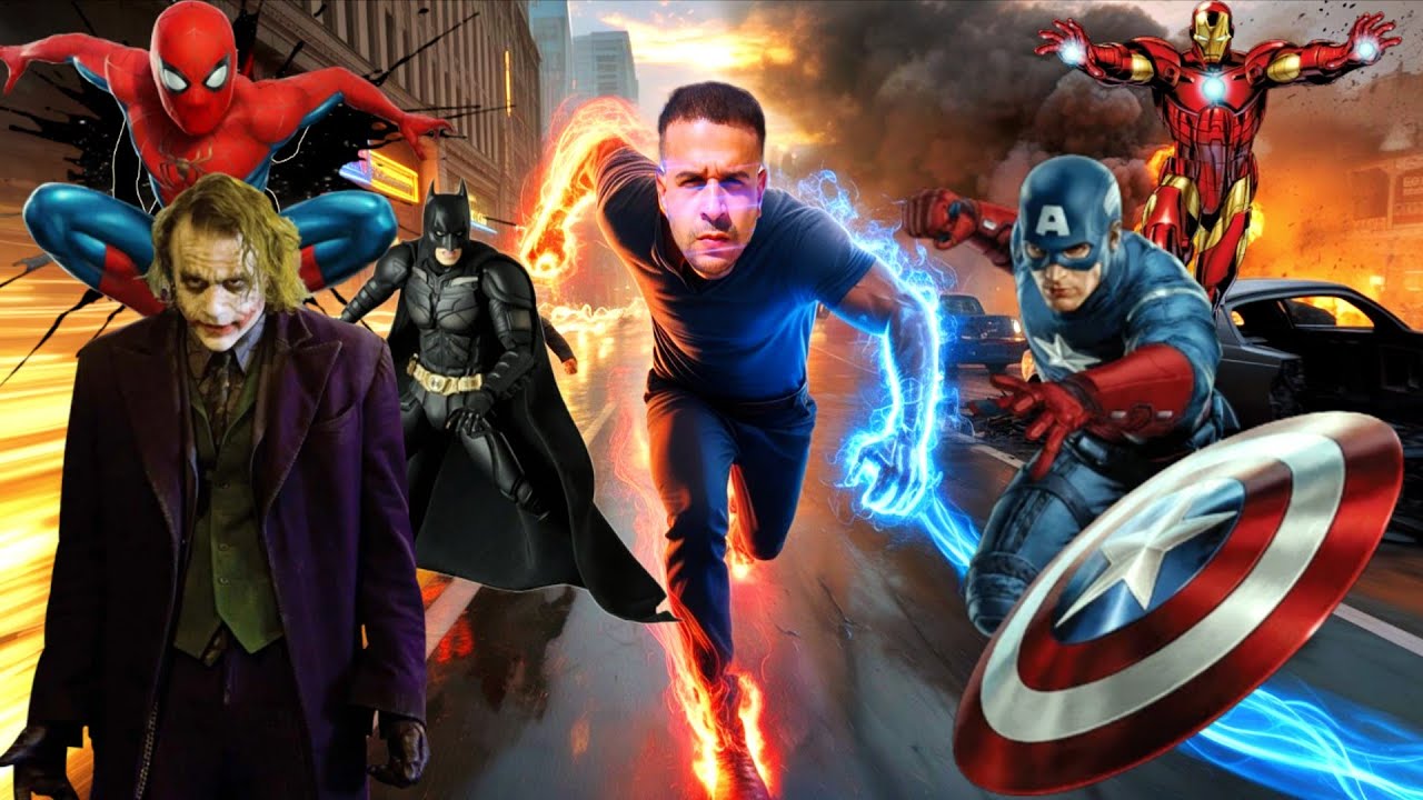 فيلم ( الجوكر ضد الابطال الخارقون)/ مصطفي نجيب 