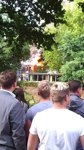 Großbrand Hallenbad Nordhorn