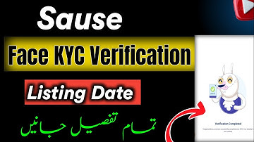 Sauce Face verification process|sauce kyc verification kesy kren| Sauce list date |sauce project
