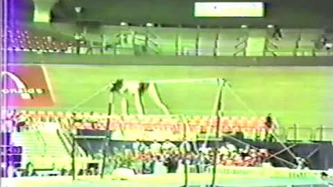 11th T FRG Alexandra Lang UB - 1985 World Gymnasti...