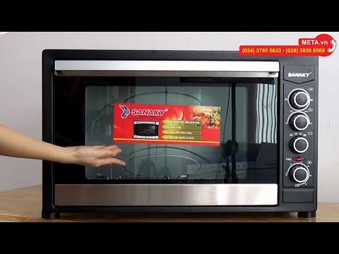 Lò nướng Sanaky VH 909N dung tích 90 lít, nướng thực phẩm, nướng bánh cực ngon